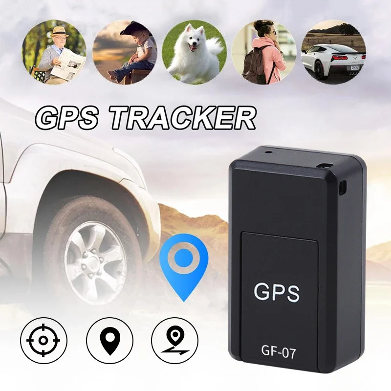 GF-07 Mini GPS Tracker Car GPS Pet Children Elderly Anti-Lost Device Car Real Time Tracking Locator Magnetic Vehicle Locator