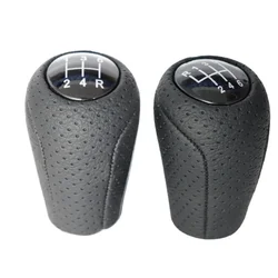 5/6 Speed Gear Shift Knob for MAZDA 3 BK BL 5 CR CW 6 II GH CX-7 ER MX-5 NC III MT Leather Lever Arm Stick Headball Accessory