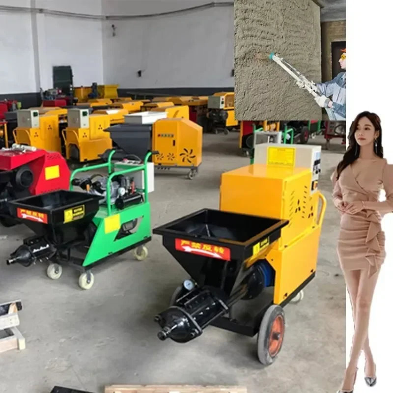 YG Wall Plaster Mortar Paint Spraying Machine Mortar Spray Machine High Quality Motor Cement Sprayer For Sale