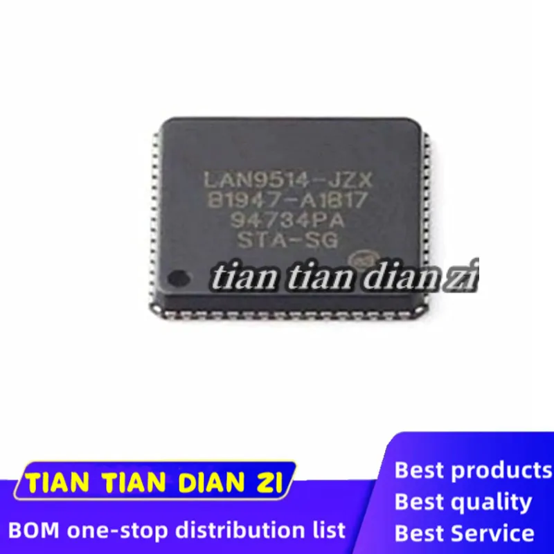 1pcs/lot LAN9514-JZX LAN9514 package QFN64 with large network controller IC CHIPS IN STOCK