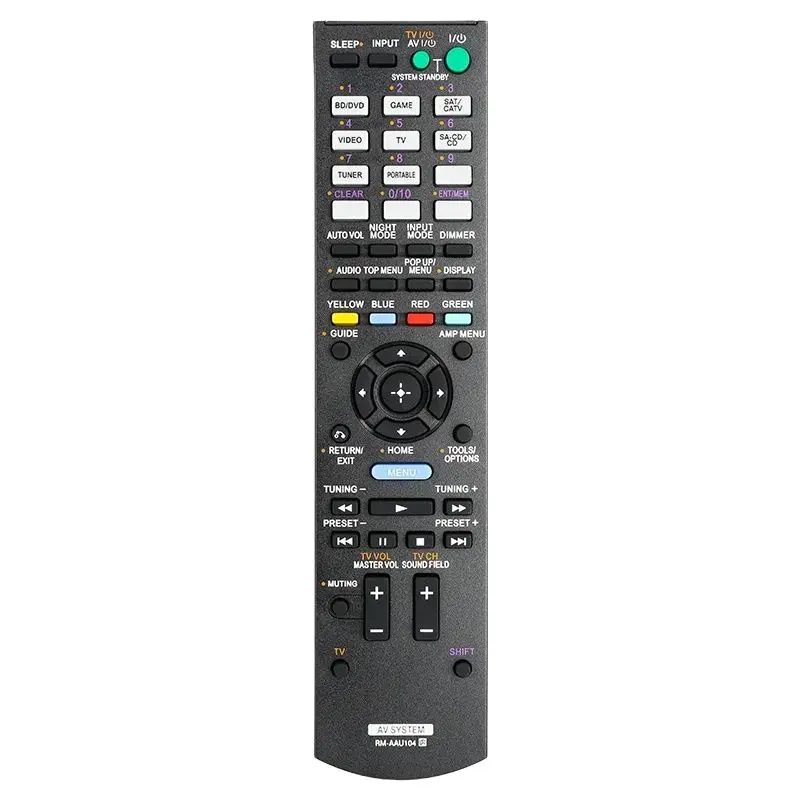 

RM-AAU104 For Sony Remote Control Replacement, For Sony AV Receiver STR-DH520 STRDH520 HT-DDW3500 STR-K3500SW STR-KM3500