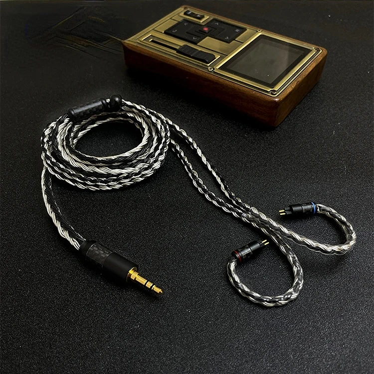 New upgrade cable MMCX 0.78MM A2DC IE900 IE400 ie80 IM50 600 core Single crystal copper 24share earphone cable For Sennheiser