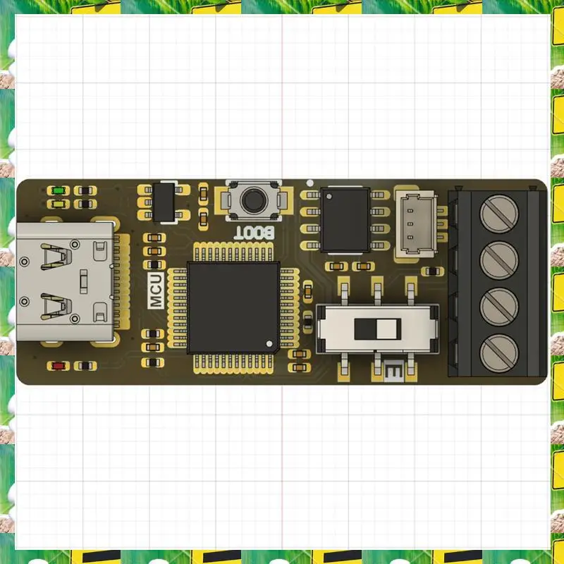 Modulo da USB a CAN elettronico 3C Cancable PCAN Debugger TYPE-C per comunicazione software di debug Linux Win10 11, modulo da USB a CAN