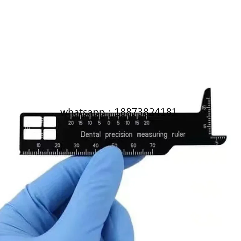 Multifunctional Manual Measuring Ruler 10cm Aluminum Alloy Heat-Resistant & Sterilizable  fast shipping