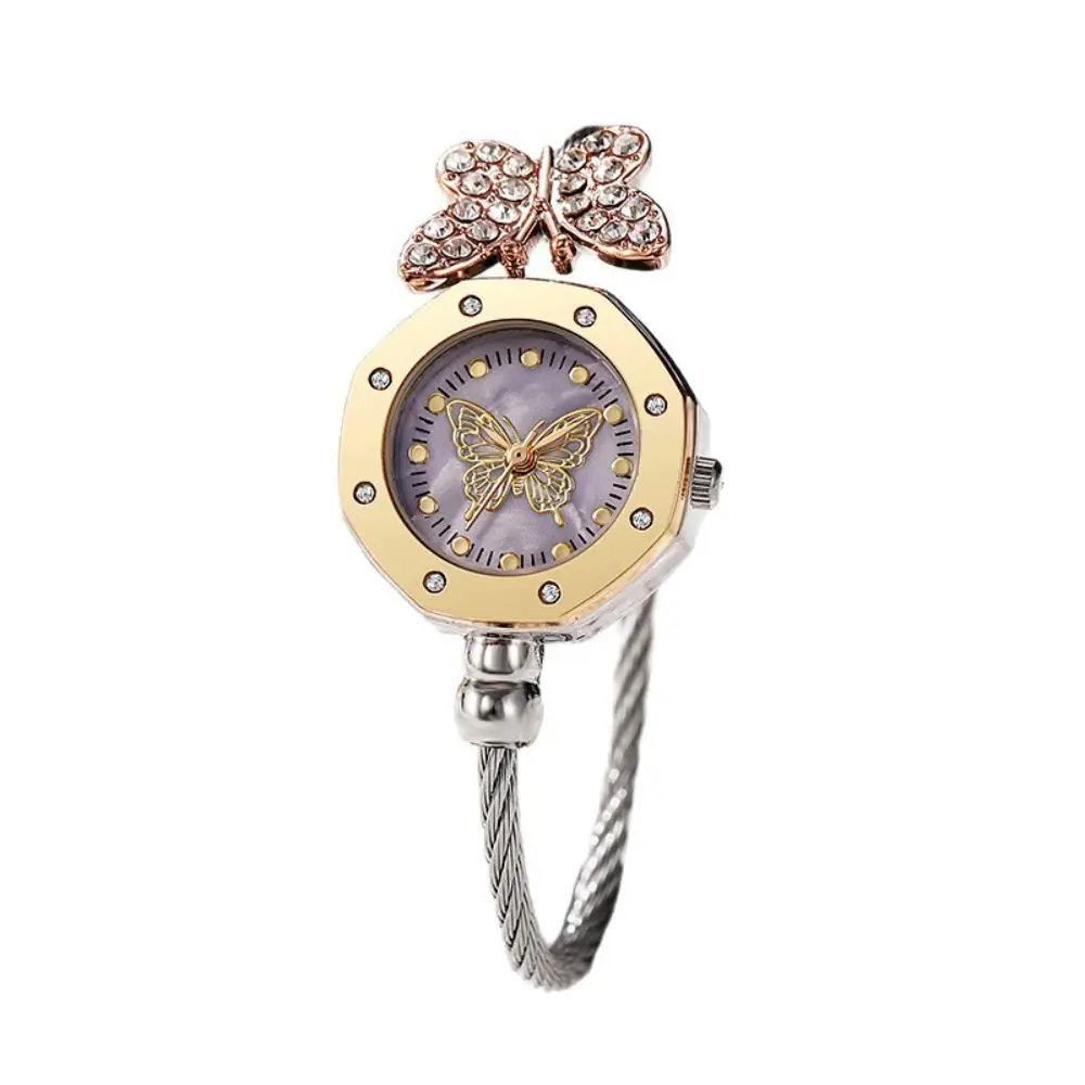 Exquisite Women's Bracelet Watch Vintage Luxury Women's Wrist Watch Adjustable Quartz Movement Vintage Female Clock Female