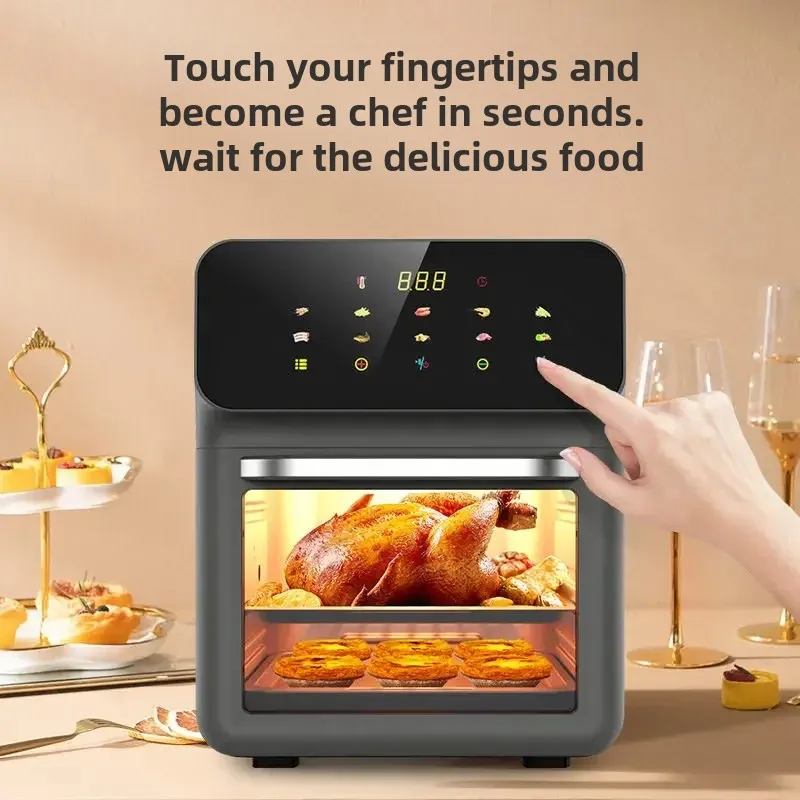 110V small household appliances, visual air fryer, baking roast all-in-one machine, multi-function electric oven, large capacity