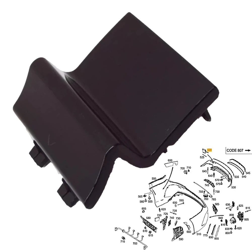 ABS Tow Cover As Shown In The Picture Rear Tow Eye Cover Anti-corrosion Non-deformation Non-deformation Feature