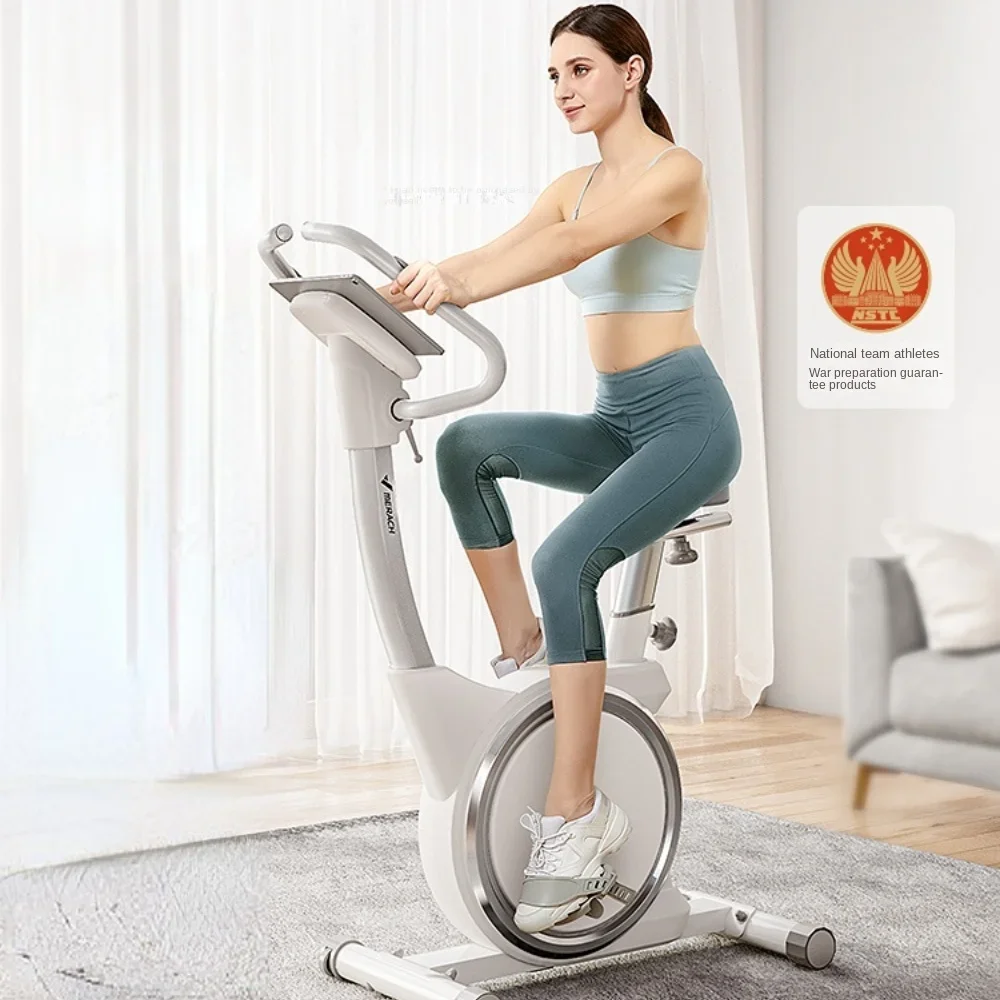 Silver moon Spinning Bicycle HomeExercise Bike Magnetically Controlled Bicycle Exercise Weight Loss Equipment Indoor Ultra-quiet