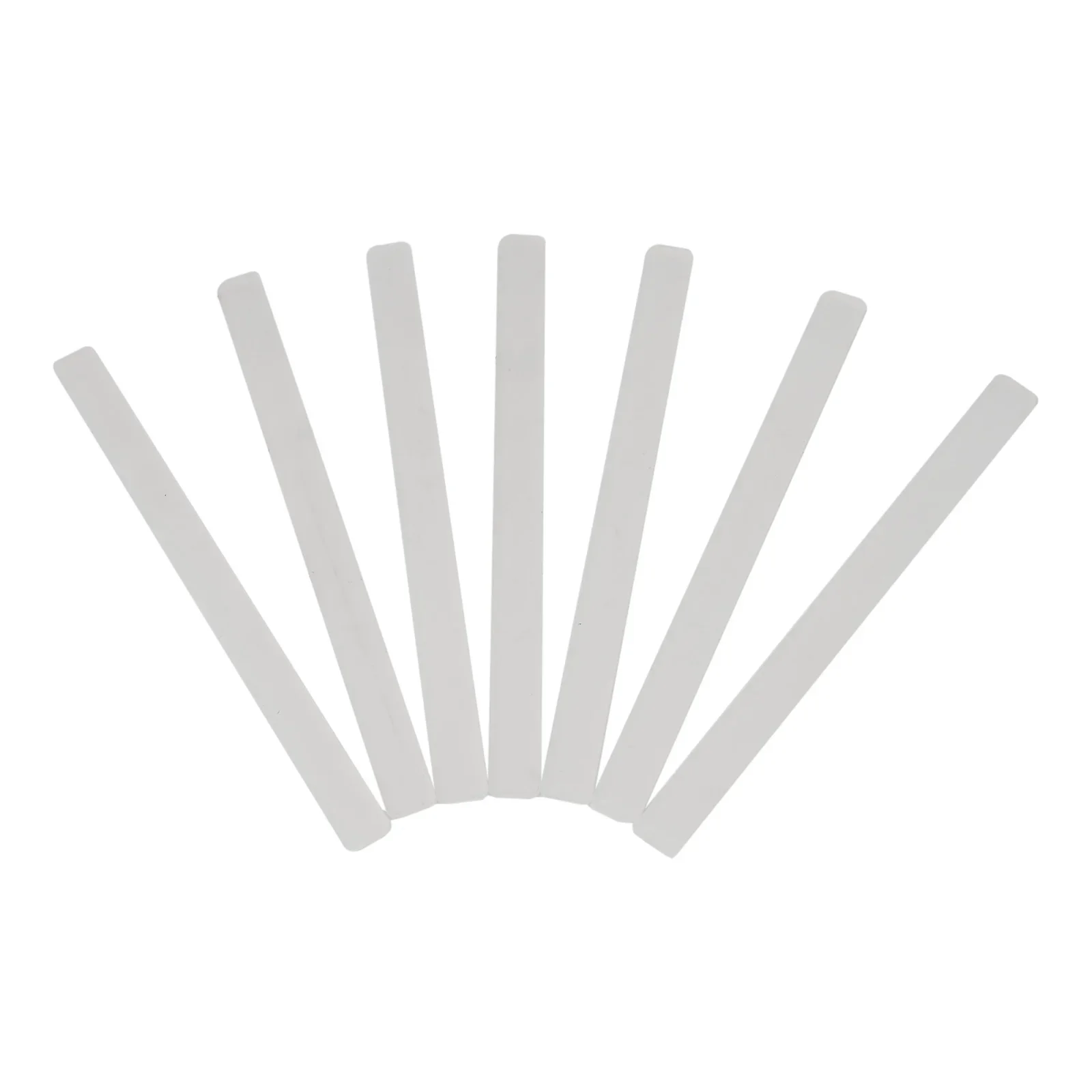 24Pcs 12cmx1cm Acrylic Plant Label Tag Clear Blanks Plant Markers For Potted Flowers For Flower Beds Gardens Supplies