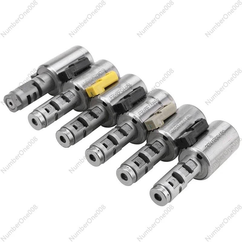 8Pcs 09G TF60SN 6-Speed Transmission Solenoid Set For VW Audi TT Golf Jetta Passat Sharran Touran Mini Skoda 2003-2011