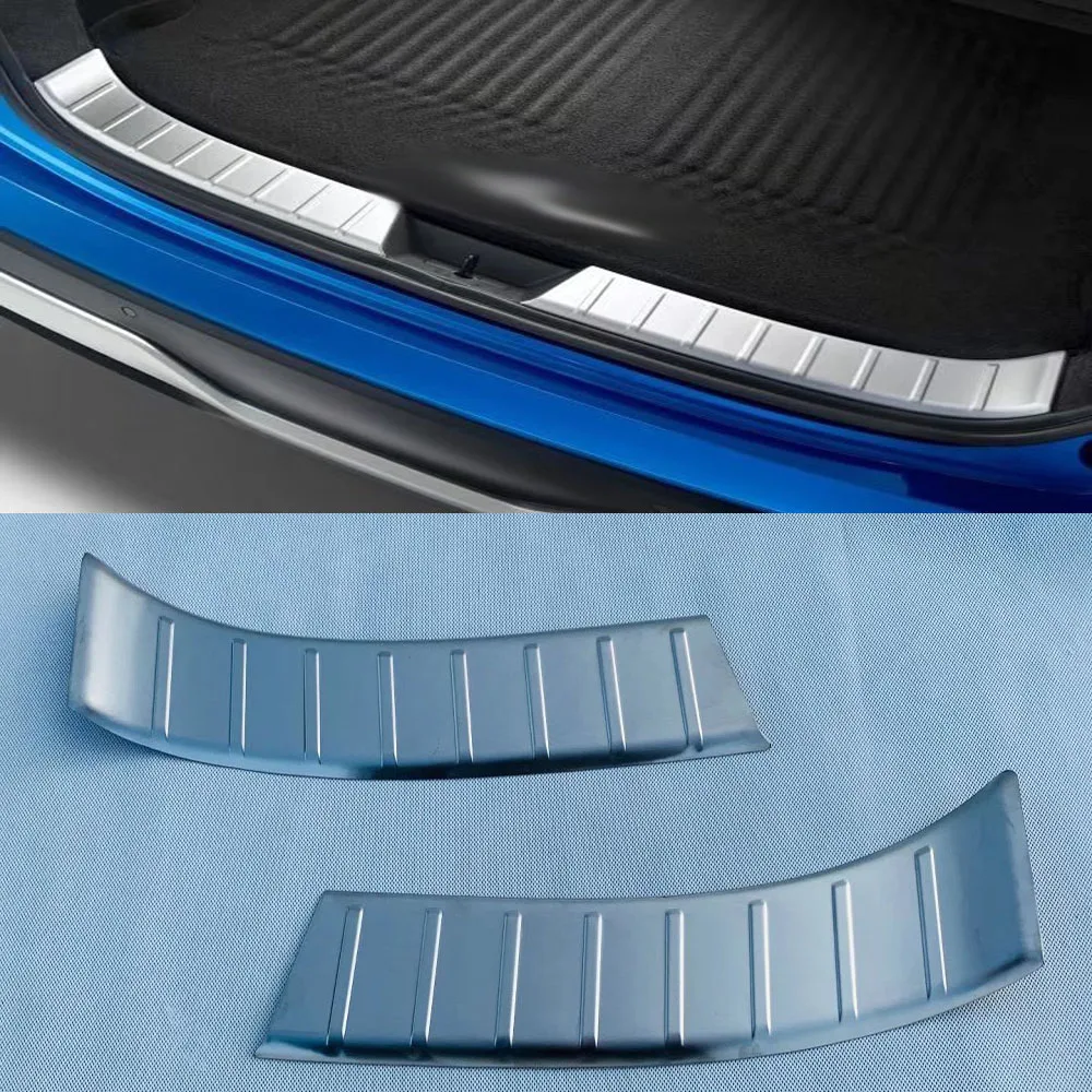 

For Nissan Qashqai J12 2022 2023 Steel Car Door Protector Inner Rear Bumper Guard Trunk Sticker Cover Trim Styling Accessories