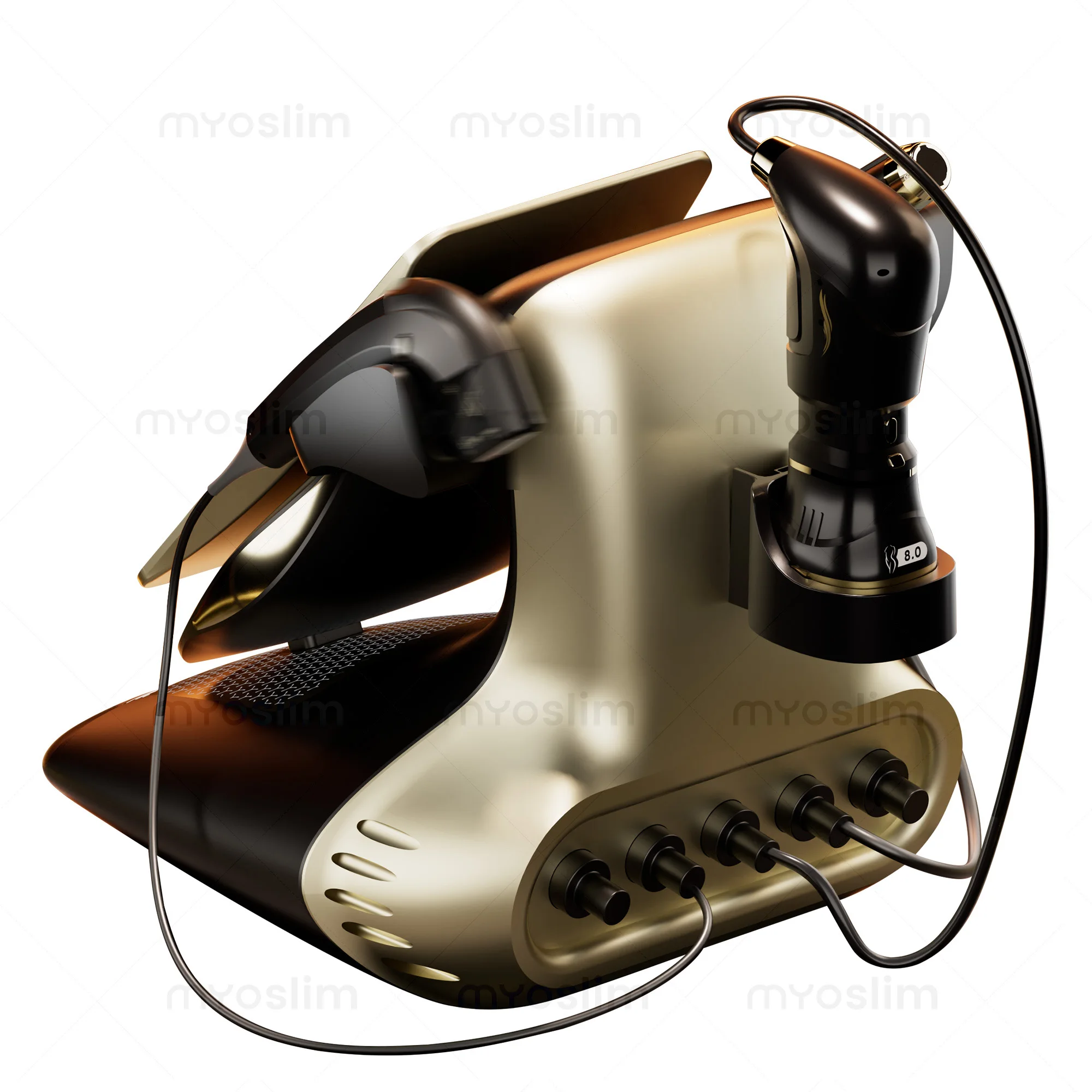 3 In 1 Technology 360MAX 25D HiFU Machine For Non Invasive Facial Slimming Anti Aging And Body Firming