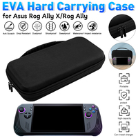 EVA Travel Protective Case with Accessory Pocket Portable Storage Bag Travel Carry Bag for Asus Rog Ally X/Rog Ally Game Console