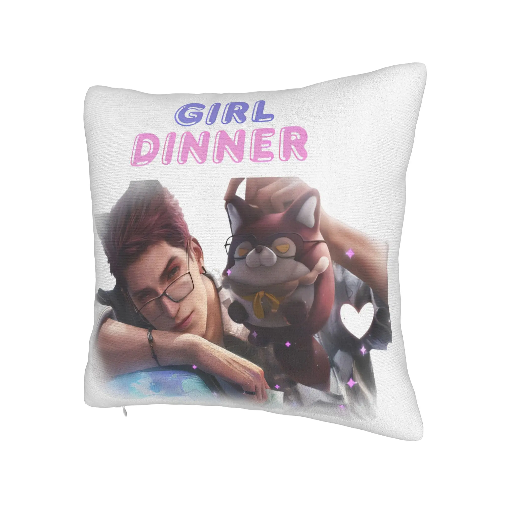 Pillow Cover Game V-Valko L-Love and Deepspace  Retro Trendy Pillow Case For Sofa Home Decoration Pillowcases