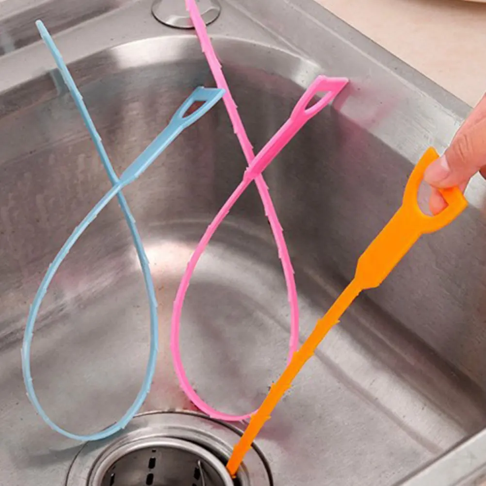 6 Pcs Cleaning Tools for Sink Hair Catcher Shower Drain Equipment Catchers Water Pipe Cleaner Bathroom