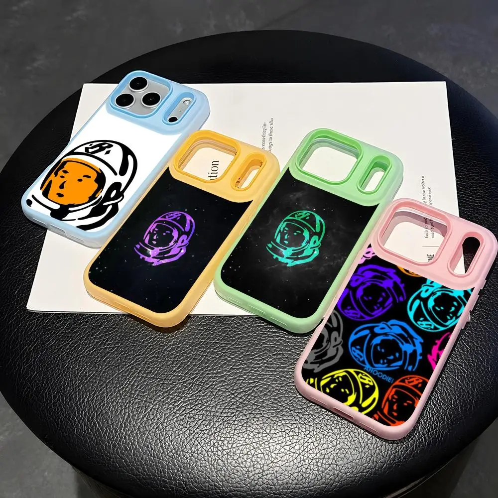 Coque de téléphone B-Billionaire B-Boys Club 2-en-1 détachable transparente avec porte-cartes pour iPhone 12-17 souple multicolore