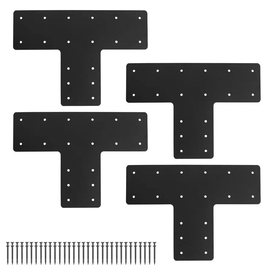 

Кронштейны для перголы (4 шт.), 16.8x12, усиленные, с порошковым покрытием, для Т-образных балок и Т-образных ферм