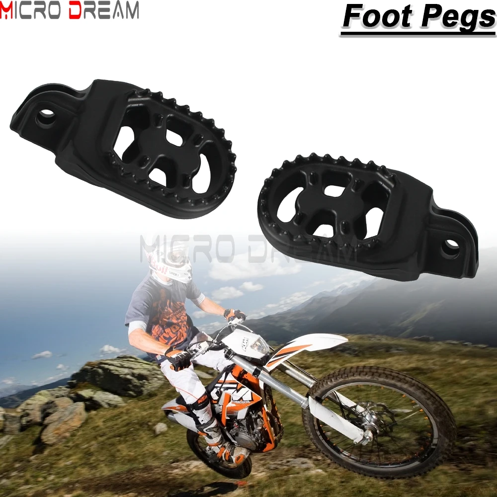 

For 2003-2006 525 EXC EXC-G MXC-G SX SMR XC-G 2014-2017 FREERIDE350/250R Motorcycle Foot Pegs Rests Footpegs Footrests Pedals