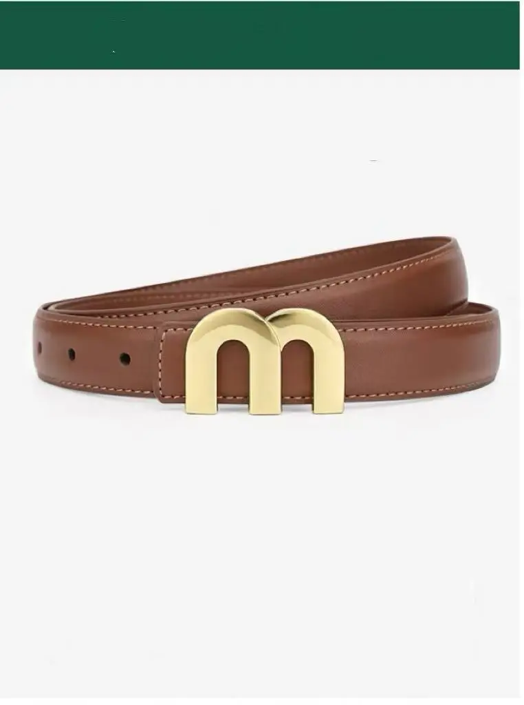 Damen-Modegürtel Hochwertige Goldschnalle Passt Bestens zu Damen-Jeansgürtel-Kleidern – Detail 7