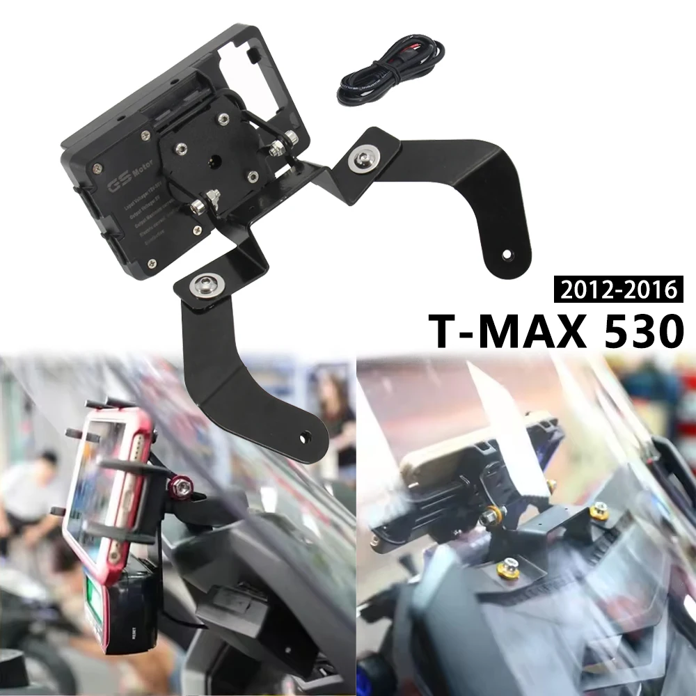 

Кронштейн для крепления ветрового стекла смартфона для YAMAHA TMAX 530 T-MAX 530 2012-2016