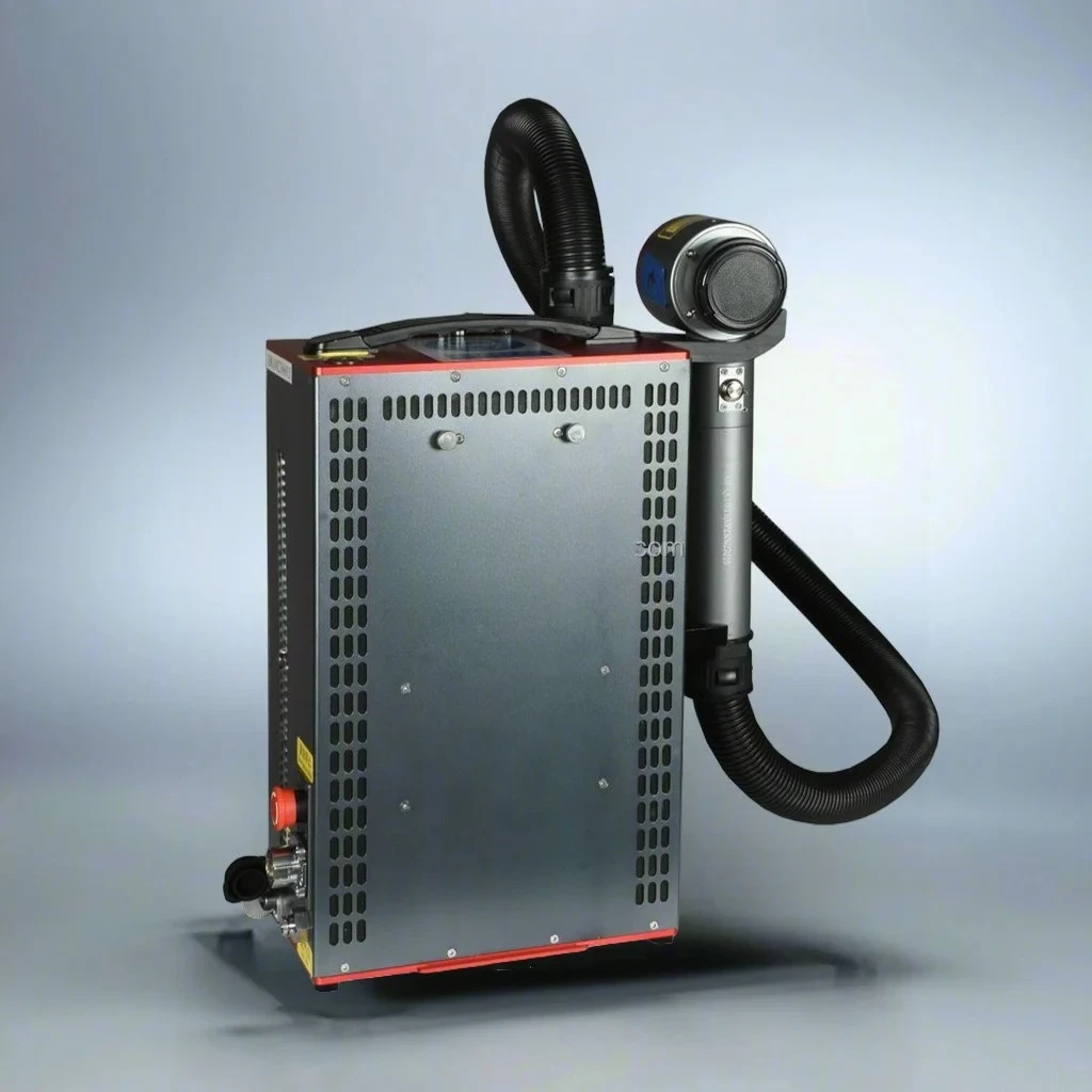 

Pulse Single Mode Fiber Laser Cleaning Machine Air Cooling Portable Handheld Rust Paint Oil Removal Adjustable Width