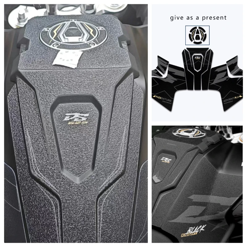 new FOR VOGE DS625X ds625x Motorcycle Accessories Sticker Decal Kit Fuel Tank Pad Protection Protector ，sanding texture