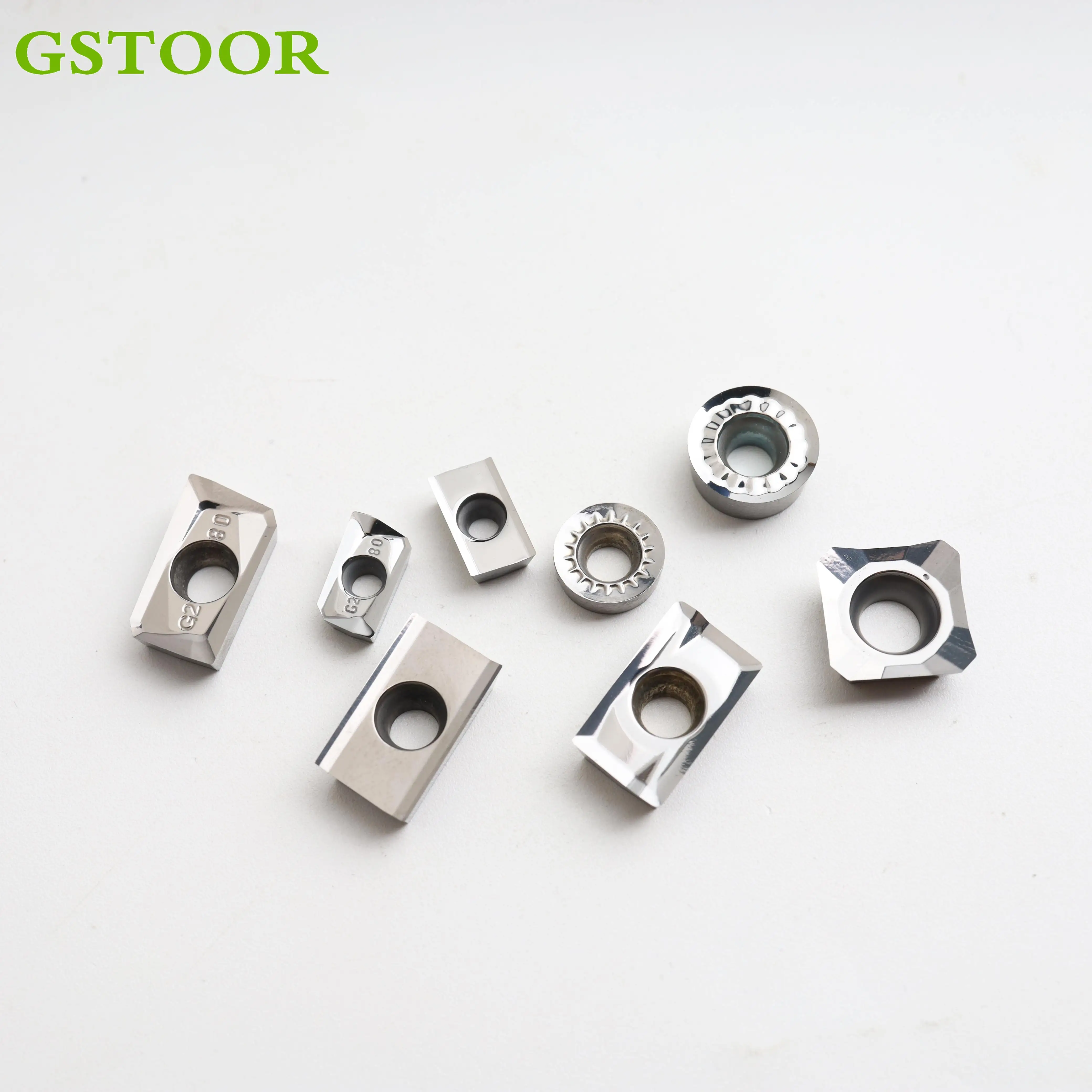 10ชิ้น APKT1135 APGT1135 APKT1604 R0.4 R0.8 G2 RCGT10T3 RCGT1003 RCGT1204 RPGT1204 SEHT1204 CNC คาร์ไบด์เครื่องมือกลึงกัด