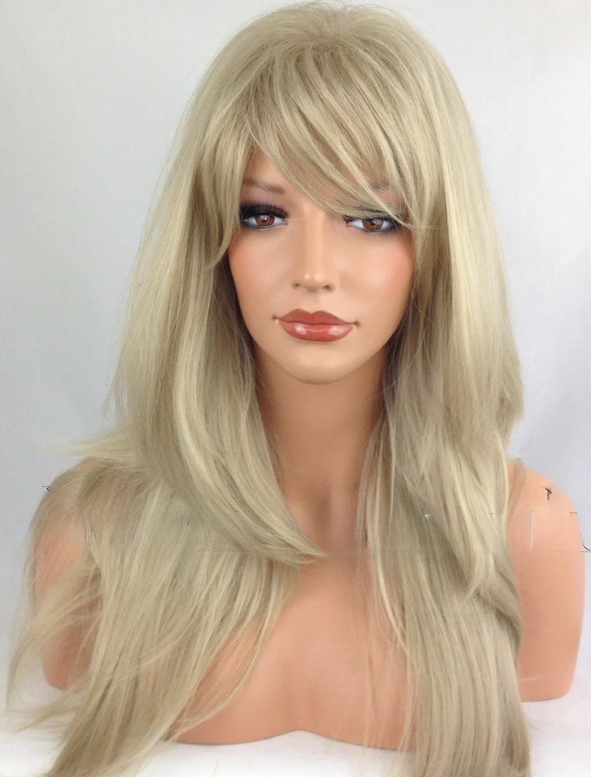 

BLONDE LONG Synthetic LADIES HEAT RESISTANT FASHION HAIR WIG