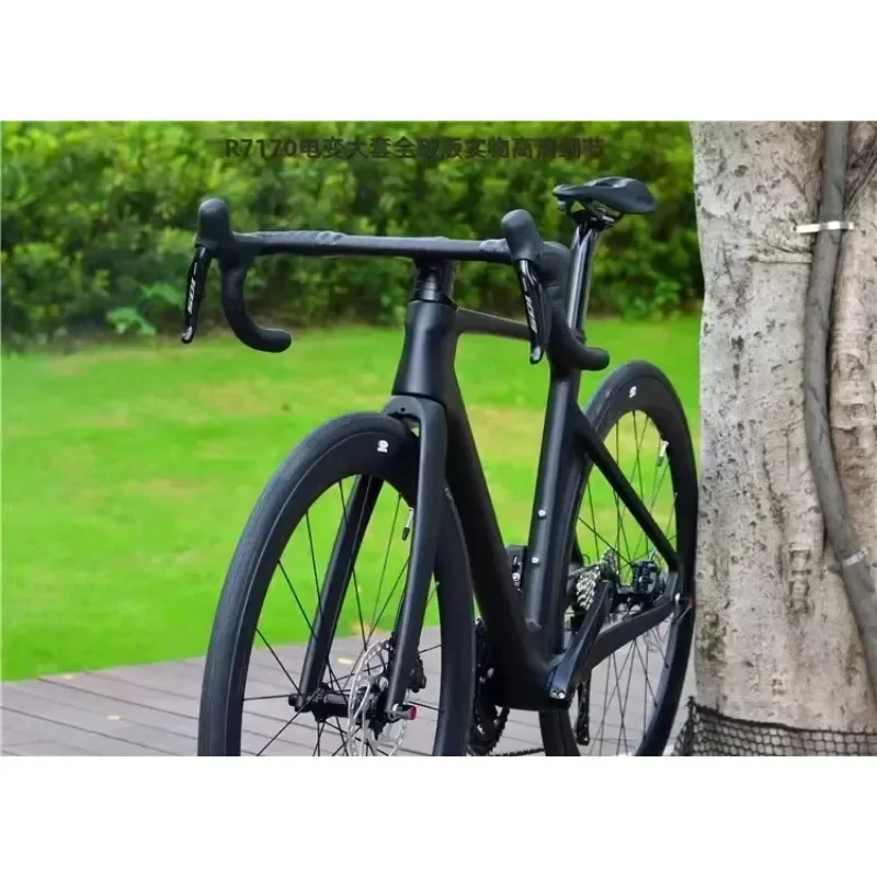 تويتر R10pro DI2 105/R7170-24S التحول الإلكتروني الصحن الهيدروليكي الفرامل ألياف الكربون الطريق دراجة-عالية الأداء الدراجات والعتاد #6