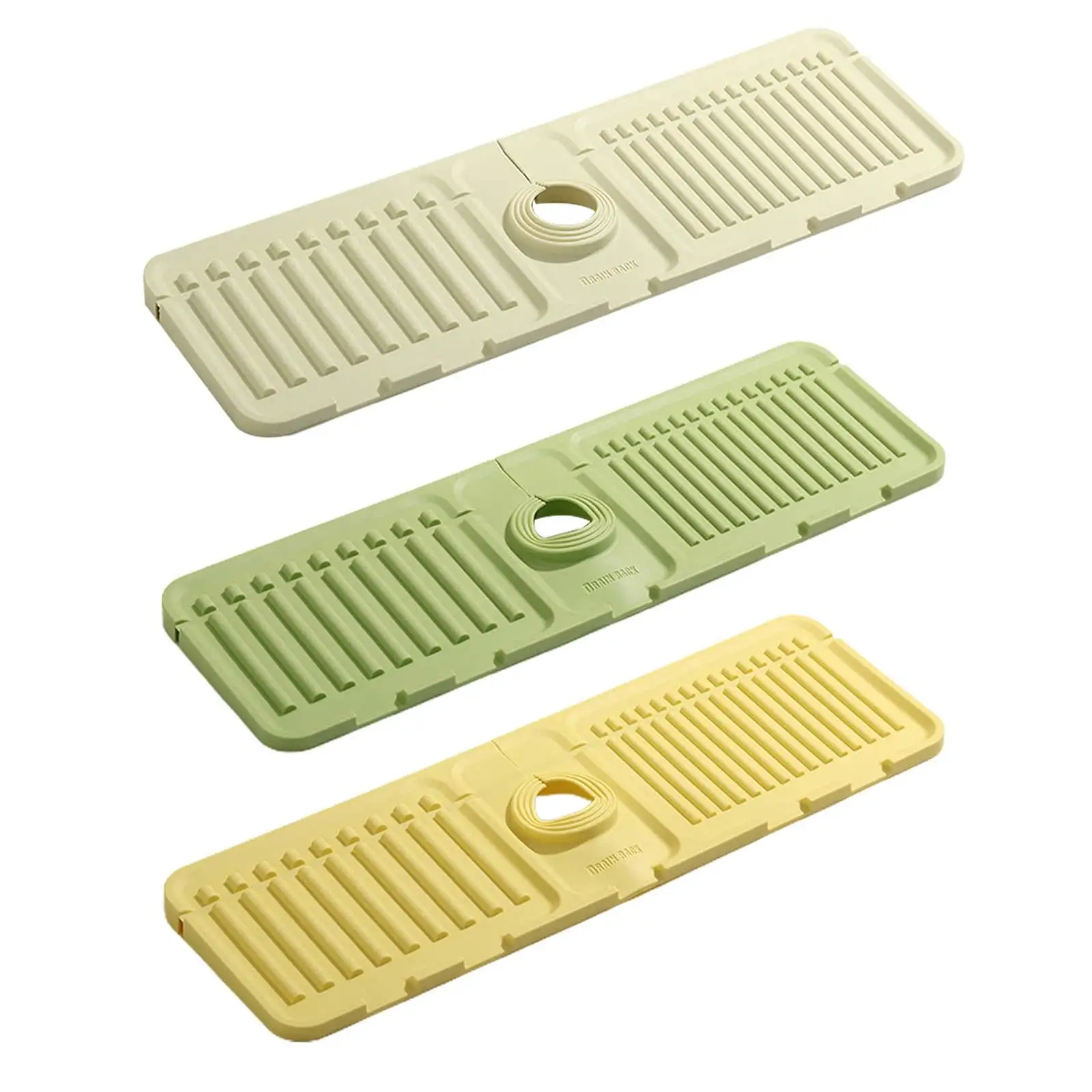 

Kitchen Faucet Sink Silicone Protection Mat Drying Mat Silicone Faucet Mat for Hotel Kitchen Sinks Counter Bathroom