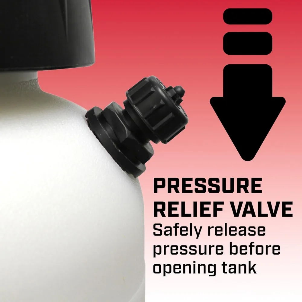 Chapin 26021XP Профессиональный сверхмощный компрессионный распылитель на 2 галлона в американском стиле с 3 насадками — латунь, снятие давления