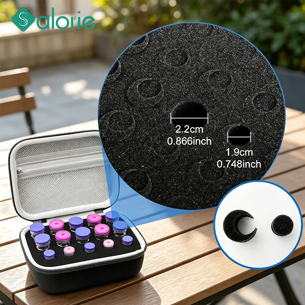 

1ml/3ml-10ml Insulin Pen Storage Bag Shockproof Compartment Design Mesh Pocket Insulin Organizer Diabetes Medicine Travel Pocket