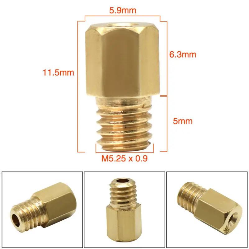 #330-#440 Carburetor Main Jet 12pcs/Set Carb For Mikuni for vm for tm Jets Motorcycle Replacement Useful High Quality