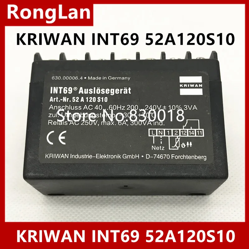 German KRIWAN INT69CN 52A 460 S21 52A460S21 INT69 52A120S10 Han Zhong Fusheng Compressor special protection module