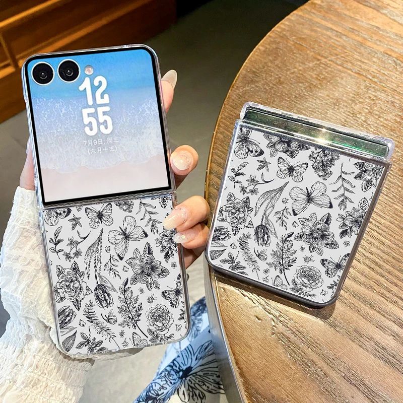 レモンフラワーパターン折りたたみ式携帯電話ケース サムスンギ - Phone Cases Z Fold 4 のレビューと価格