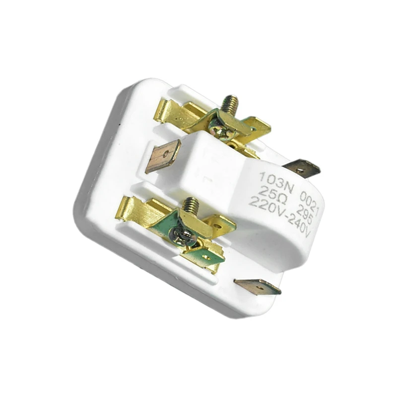 Refrigerator Freezer Compressor PTC Starter 103N 0021 Overload Protection Relay 220V 25Ohm Fridge Starter
