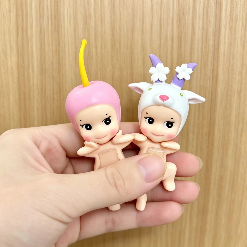 Kawaii Kirschblüten-Mini-Engel Blindbox Niedliche Cartoon-Puppe Ornamente Handy- und Autobildschirm-Deko Sammelfiguren Geburtstagsgeschenk – Detail 14