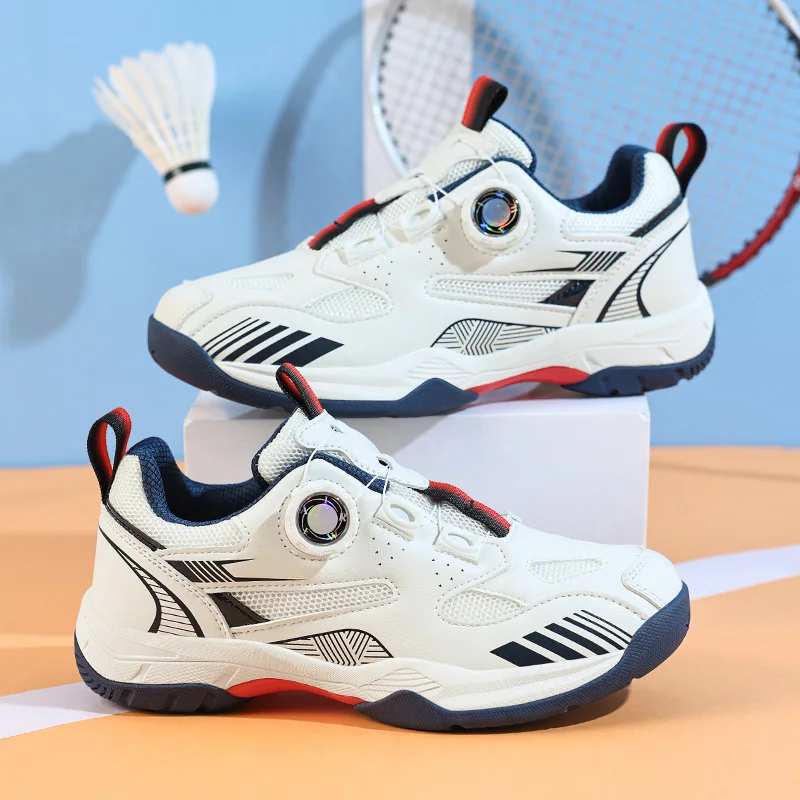 Badminton Shoes Men Women Anti-Slip Court Sneakers Lightweight Breathable Training Shoes for Ping Pong Volleyball Sport Shoes