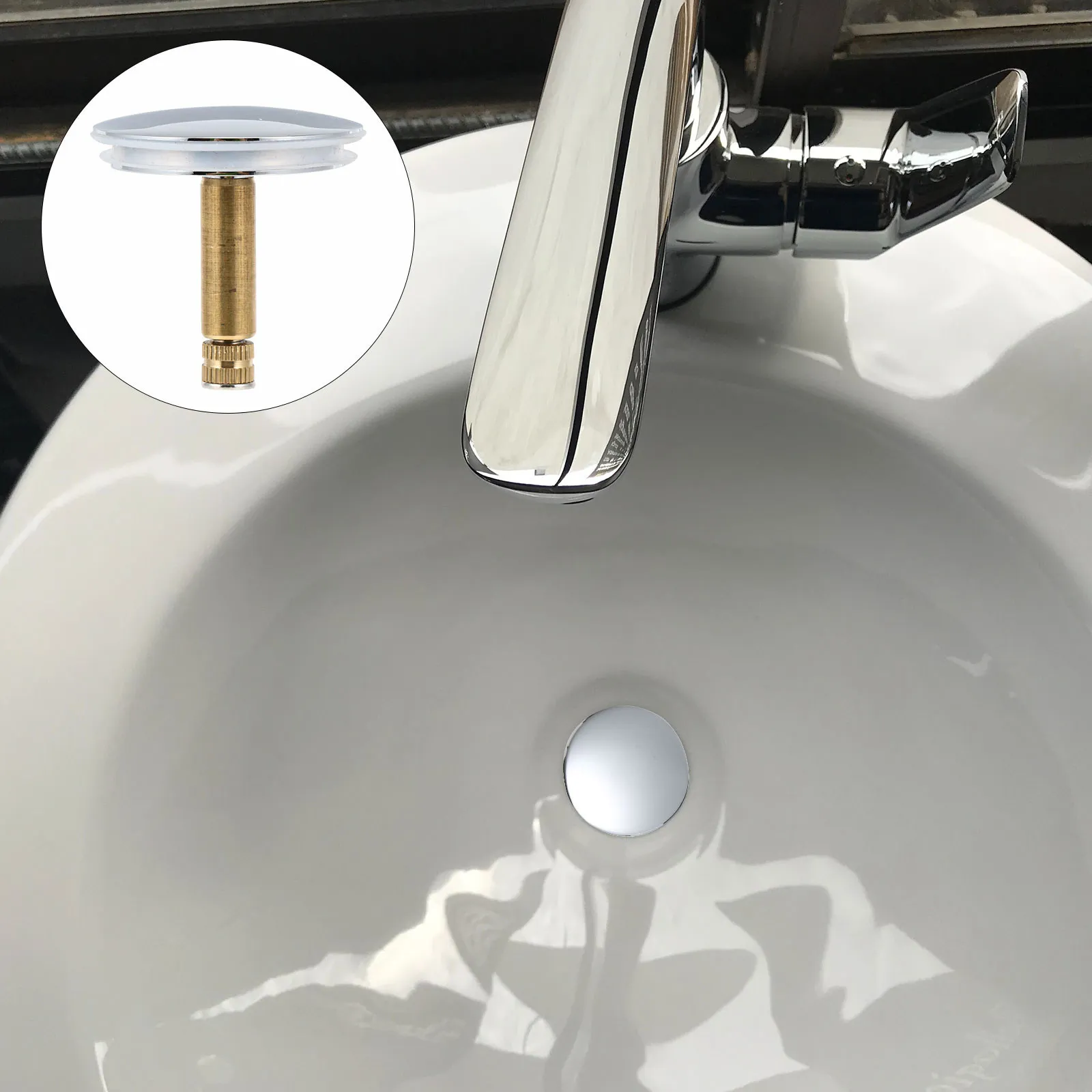 

Stainless Steel Kitchen Sink Strainer Stopper Waste Plug with Fine Mesh Filter for Bathtub Bathroom Drain Cover Seal