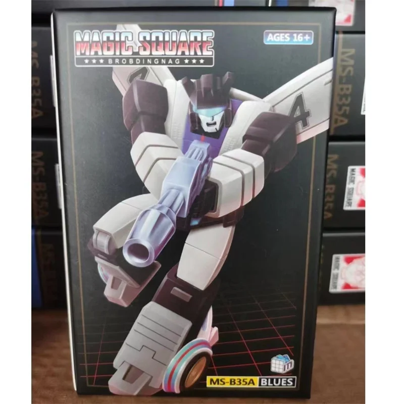 Neue Transformation Magic Square MS-TOYS MS-B35A MSB35A Jazz Blues Anime Roboter Modell Action Figur Spielzeug