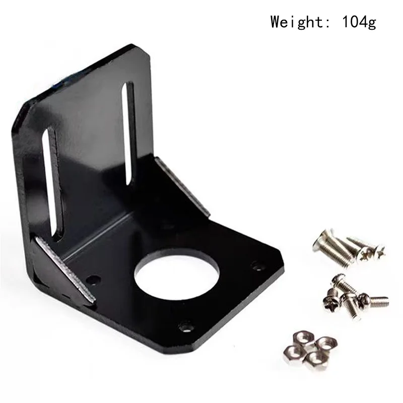 อุปกรณ์เสริมเครื่องพิมพ์ 3D เหล็ก 42 Stepper Motor Mount 42 Motor Mount Bracket L-Bracket