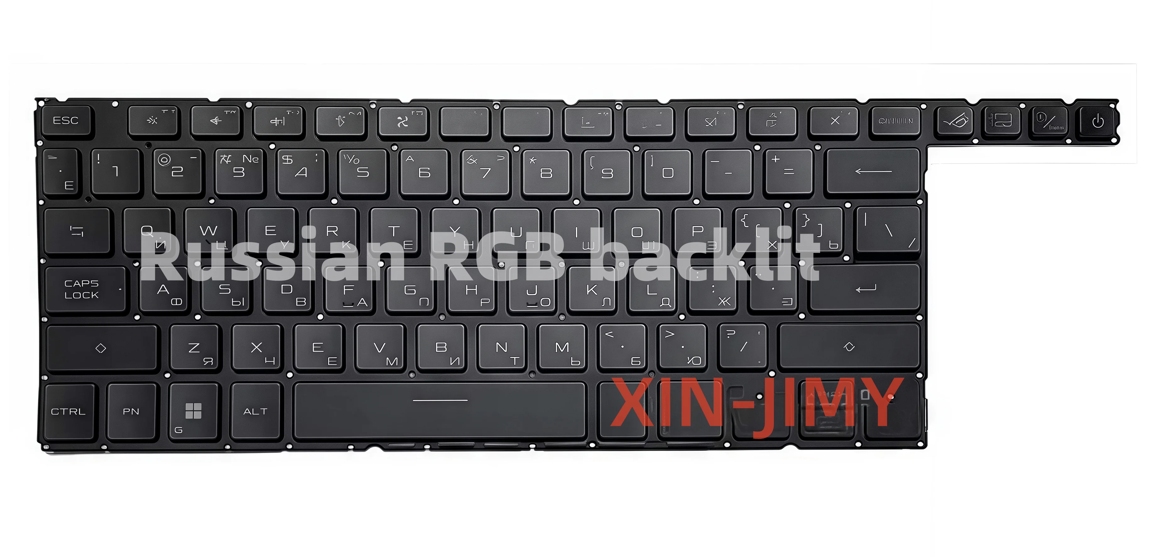 Russian  RGB backlit keyboard for ASUS ROG Zephyrus GX650 GX650R GX650RX GX650RM GX650RW GX650P GX650PY GX650PZ  with Per-Key