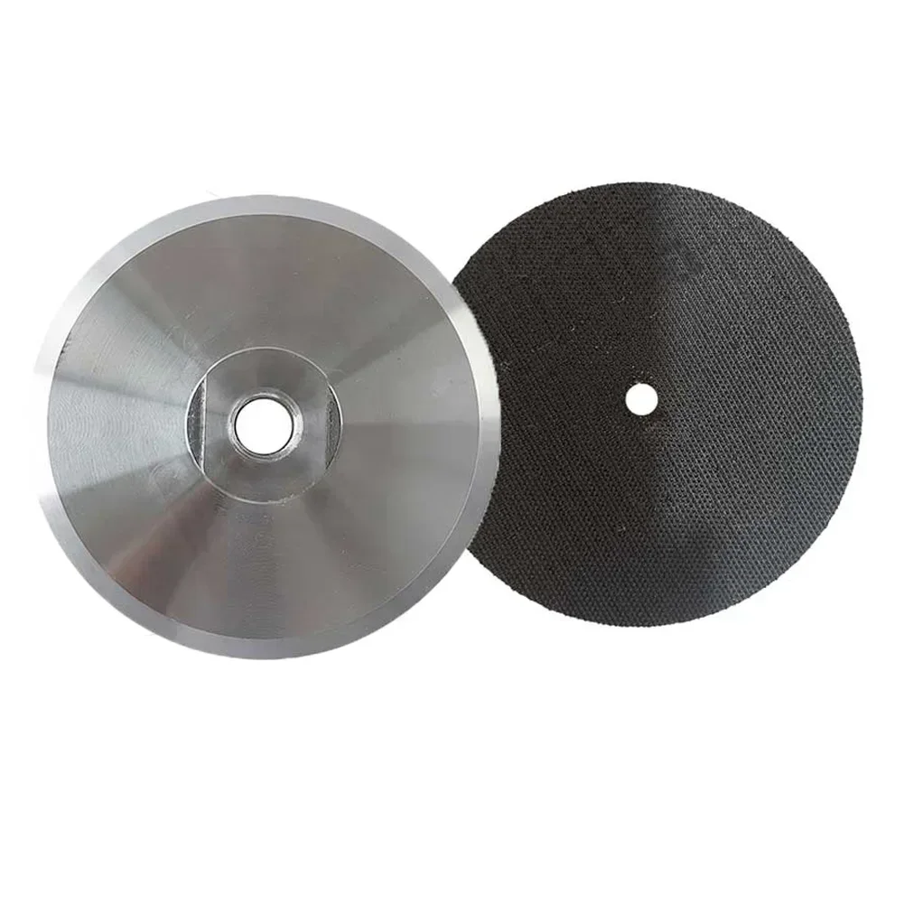Imagem -02 - Polegada 125 mm Almofada de Apoio Almofada de Polimento de Diamante Suporte de Placa de Apoio à Base de Alumínio Rosca M10 para Acessório de Ferramenta Elétrica pc