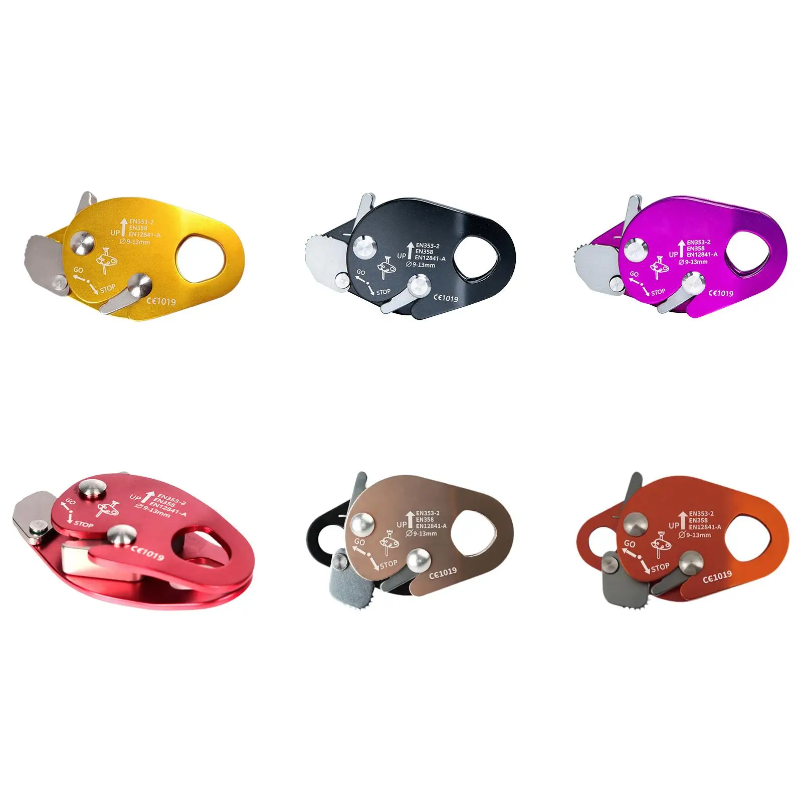 

Rope Adjuster for Climbing with Self Locking Fall Protection for Arborist Training and Aerial Work