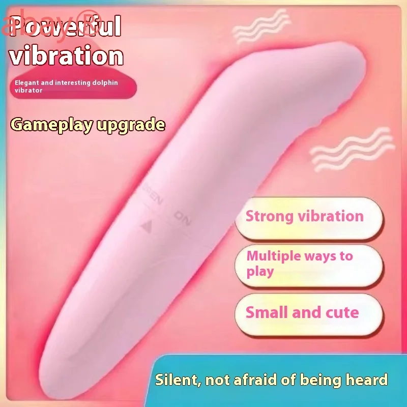 คู่เฉพาะ anal Dolphin AV vibrator masturbator strong กระตุ้นนวด G-Spot MINI Bouncing ของเล่น AV Stick สําหรับผู้หญิง