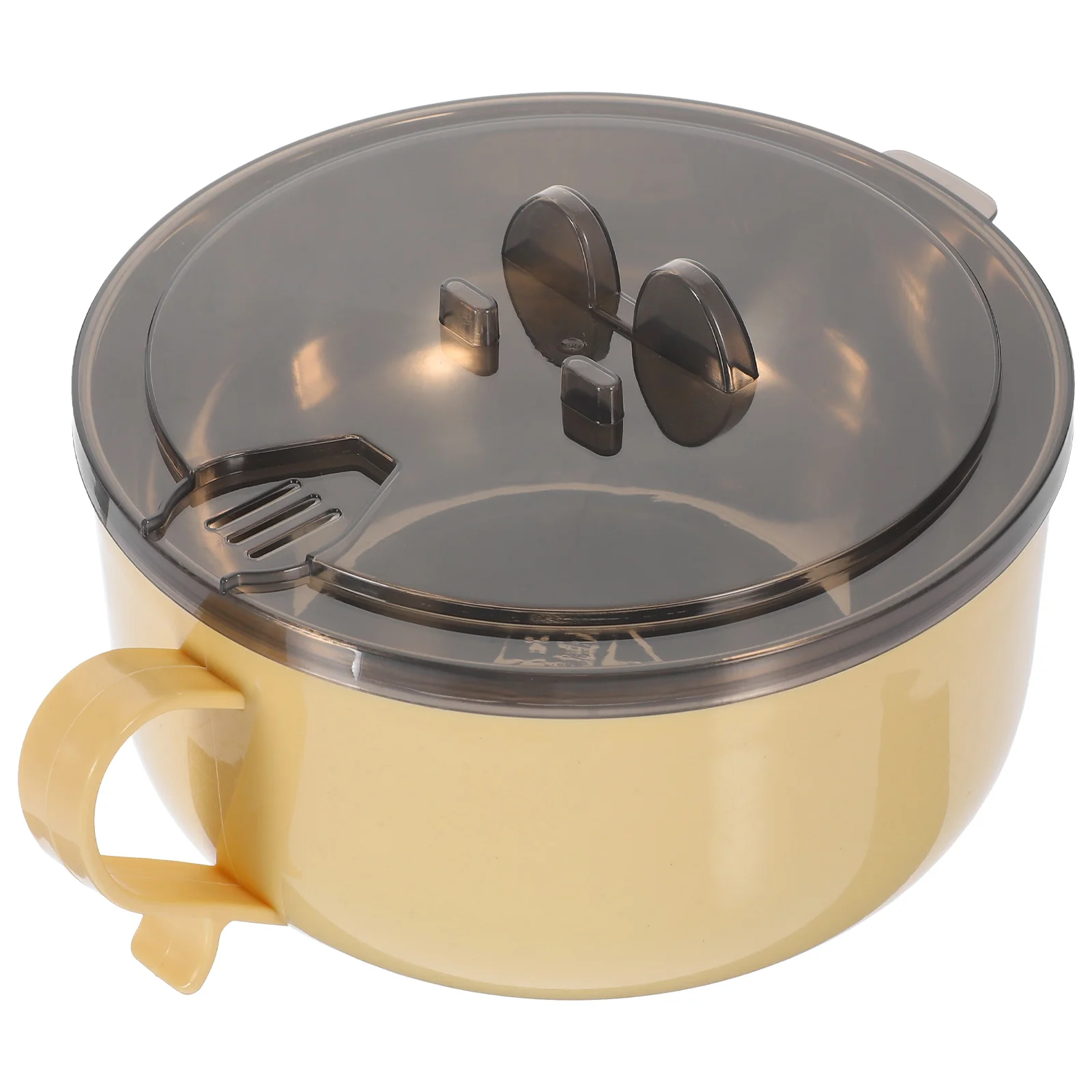 

Stainless Steel Instant Noodle Cup Food Containers Bowl with Handle Lunch Metal Pp Pupils Soup