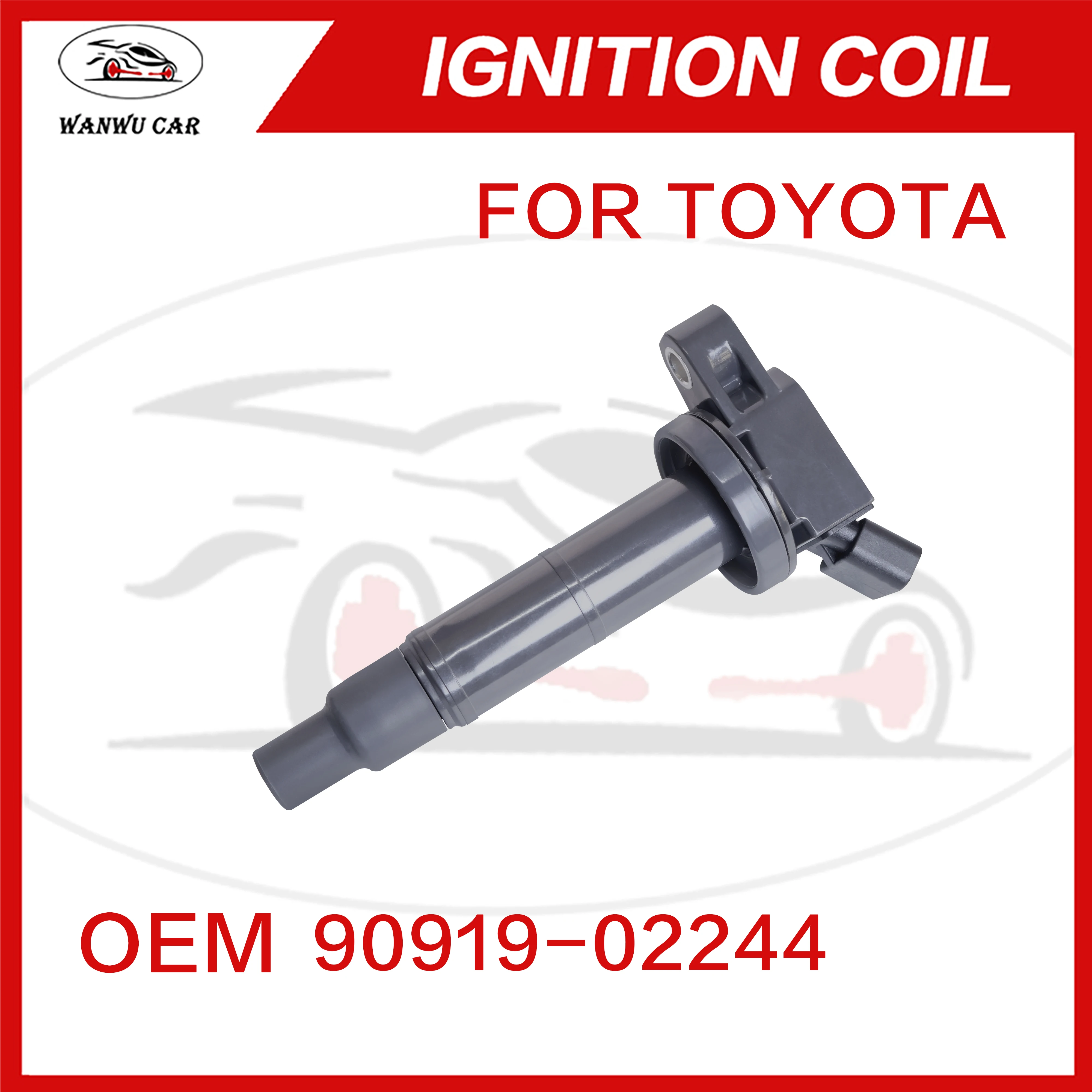 90919-02244 Ignition Coil Igniter Suitable For TOYOTA 90919-02243 90919-02266 90919-19023