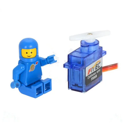 20PCS 스마트 자동차 로봇 서보 360도 연속 회전 서보 FS90R 로봇 팔 서보 로봇 DIY