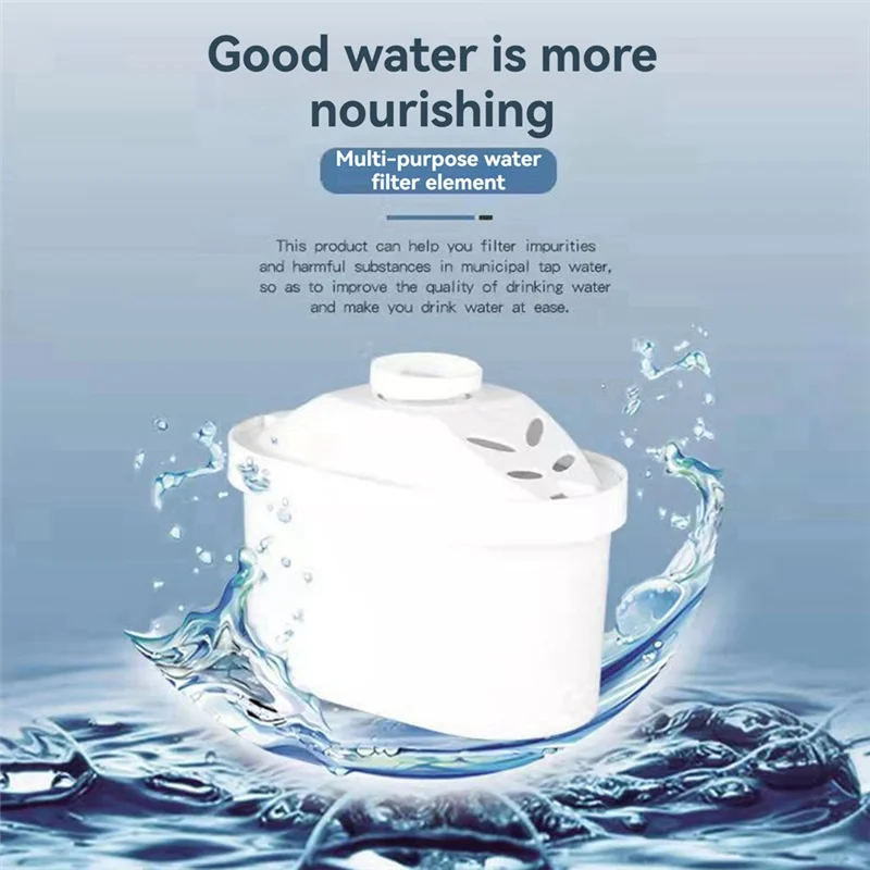 A19F-Water Filter -Reduce Limescale, Chlorine Activated Carbon Filter, Improve Water Quality And Taste