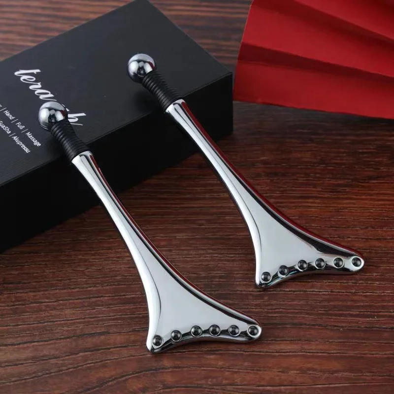 Special Beauty Ice Axe: Cold Scraping Board & Terahertz Freezing Stick for Face Lifting